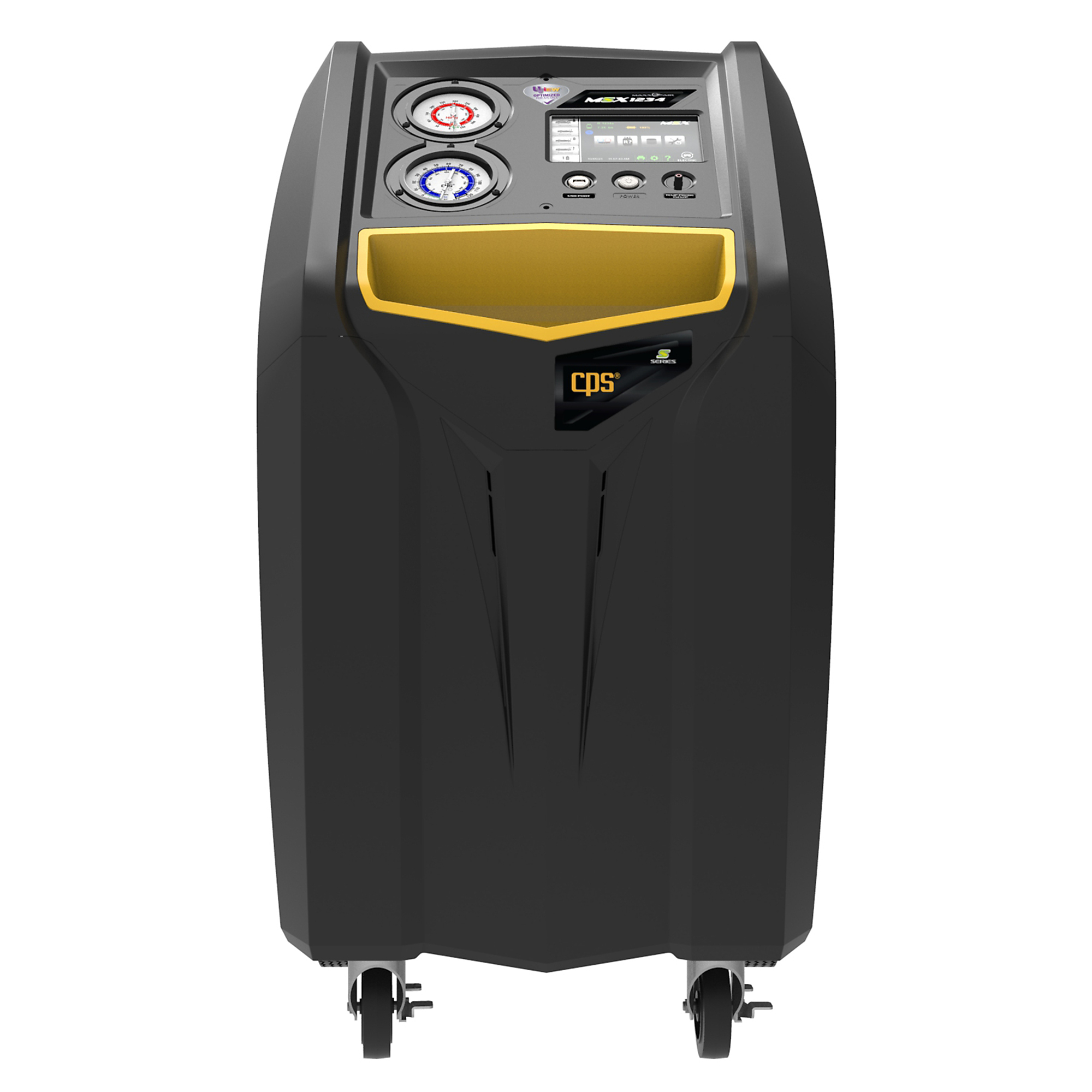 CPS Products Maxxair MSX Series Refrigerant Management System — R-1234yf, 7in. Touch-Screen, 30lb Tank, Hybrid Ready, Model# MSX1234